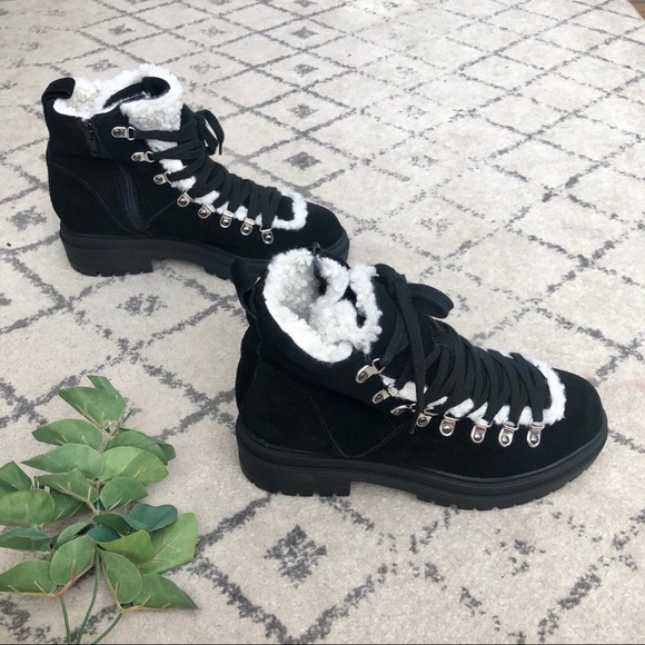 ❌SOLD❌ NEW Steve Madden Shearling Boots - Picture 4 of 8